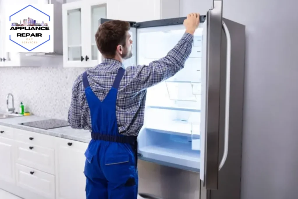 freezer repair in kitchen